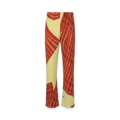 HOMME PLISSE ISSEY MIYAKE Windswept Plaid "Yellow"