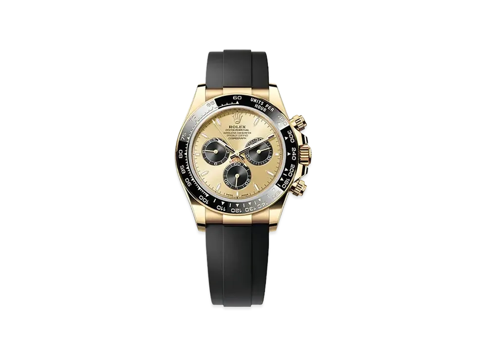 ROLEX Cosmograph Daytona Oyster 40mm "Gold/Bright Black/Yellow Gold" 126518LN