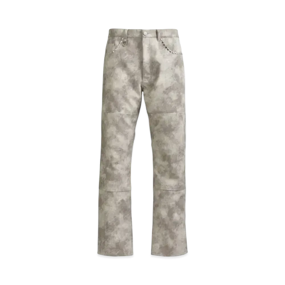 BREATH Shine Studs 5 Pocket Pants "Cream"