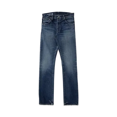 visvim SOCIAL SCULPTURE 01 SLIM DAMAGED-28 L30 "Denim"