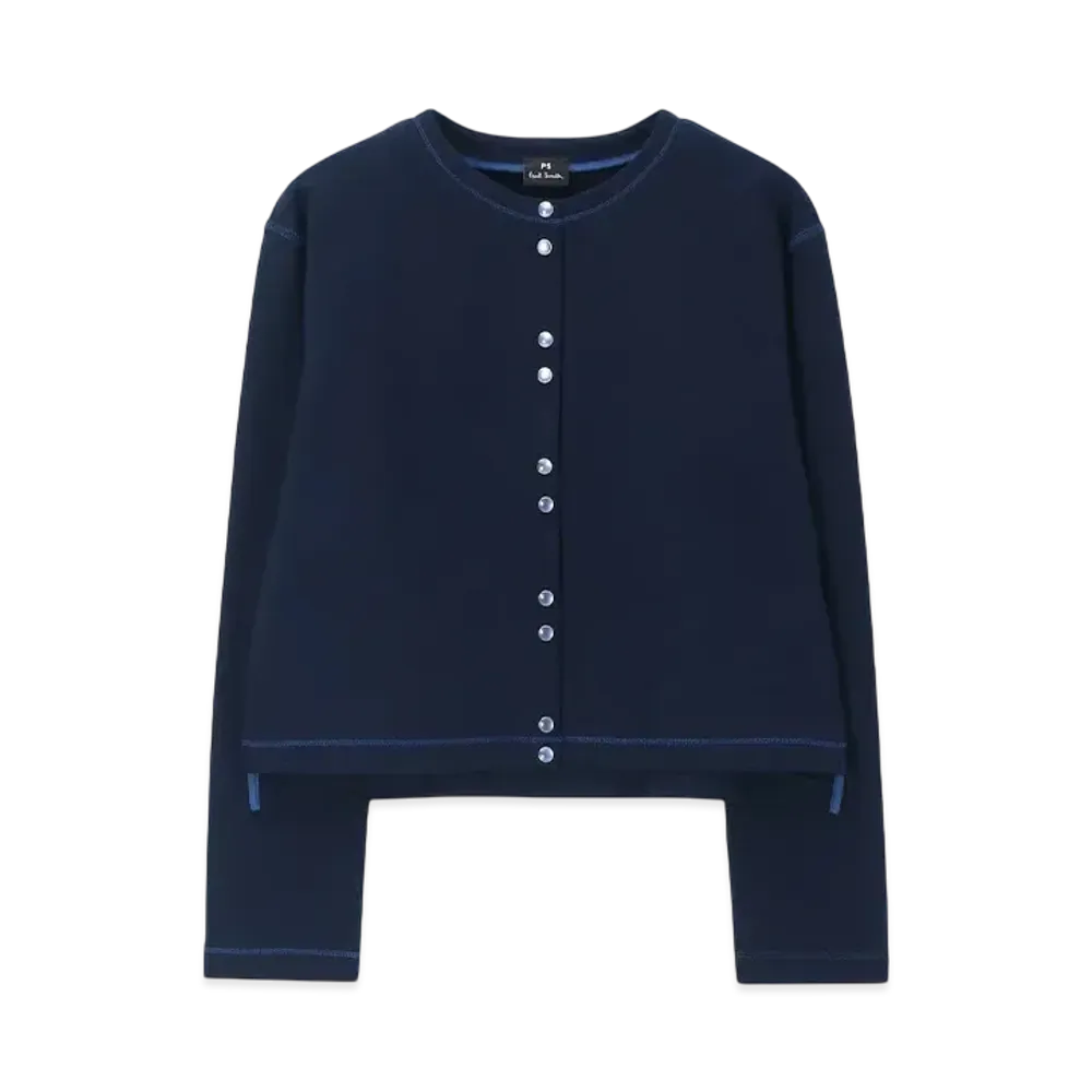 Paul Smith Women's Sweat Cardigan "Navy"