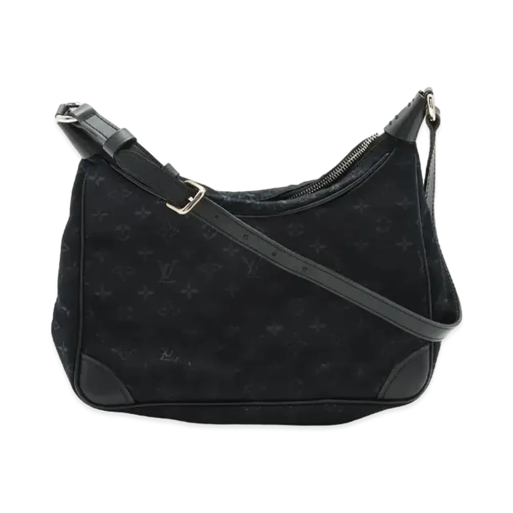 Louis Vuitton Little Boulogne Monogram Satin "Noir"