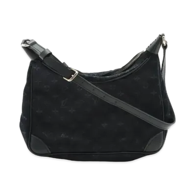 Louis Vuitton Little Boulogne Monogram Satin "Noir"