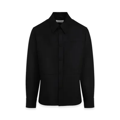 Jil Sander Wool Shirt "Black"