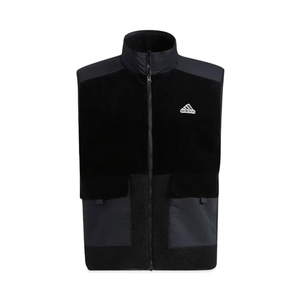 ADIDAS CORDUROY VEST "Black/Black"