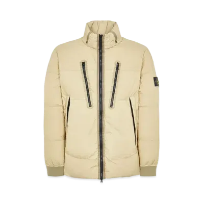 Stone Island 40223 GARMENT DYED CRINKLE REPS NY DOWN-TC "Ecru"