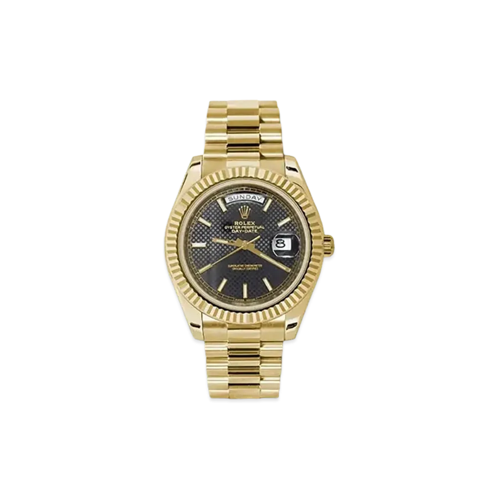 ROLEX Day-Date 40 Black Dial 228238