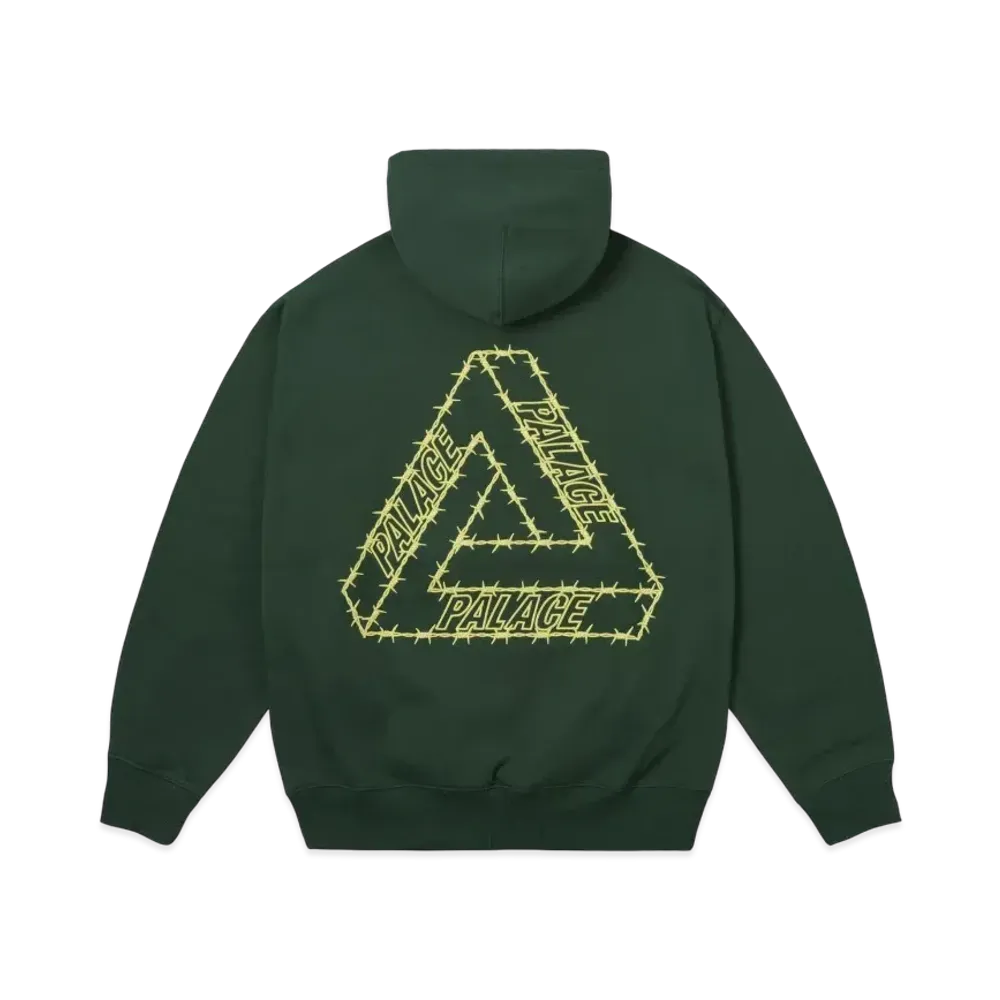 PALACE Barbed Tri-Ferg Hood "Green"