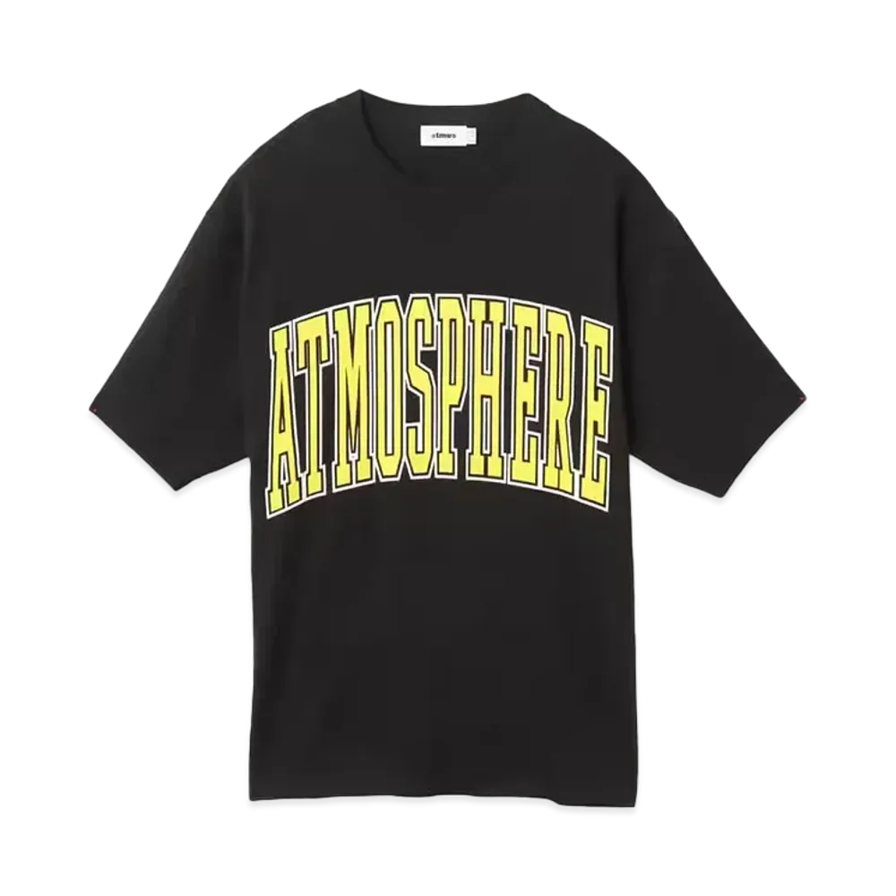 atmos College Logo Crack Print T-shirt "Black"