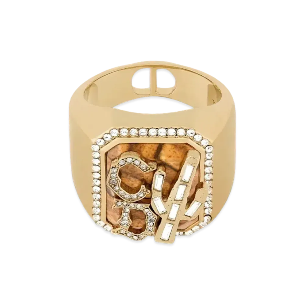 Dior x Cactus Jack Signet Ring "Gold"