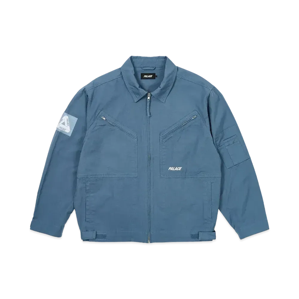 PALACE Aviator Jacket "Blue Stone"
