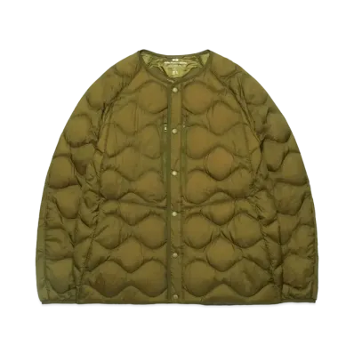 Uniqlo White Mountaineering Ultra Light Down Oversize Jacket "Olive"