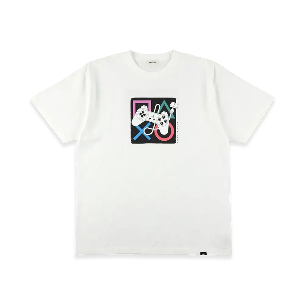 WIND AND SEA x PLAYSTATION Controller S/S Tee "White"