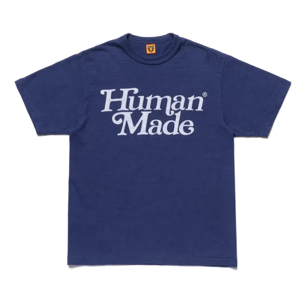 HUMAN MADE x Girls Don't Cry Graphic T-Shirt "Navy" 