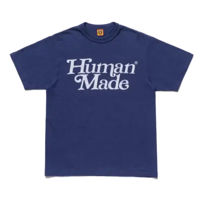 HUMAN MADE x Girls Don't Cry Graphic T-Shirt "Navy"
