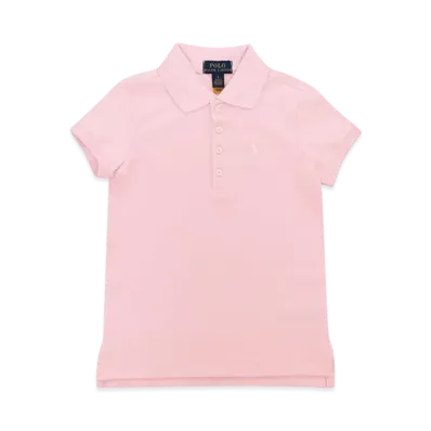 Polo Ralph Lauren Kids Small Pony Mesh Polo "Pink"