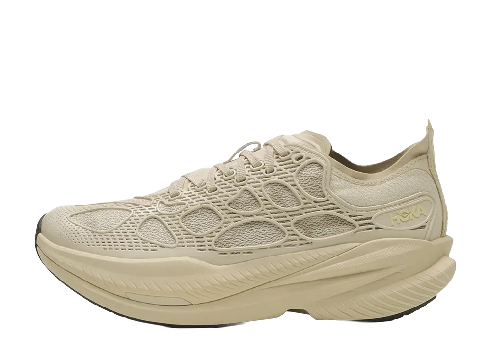 Hoka Mach X Caged "Cream"