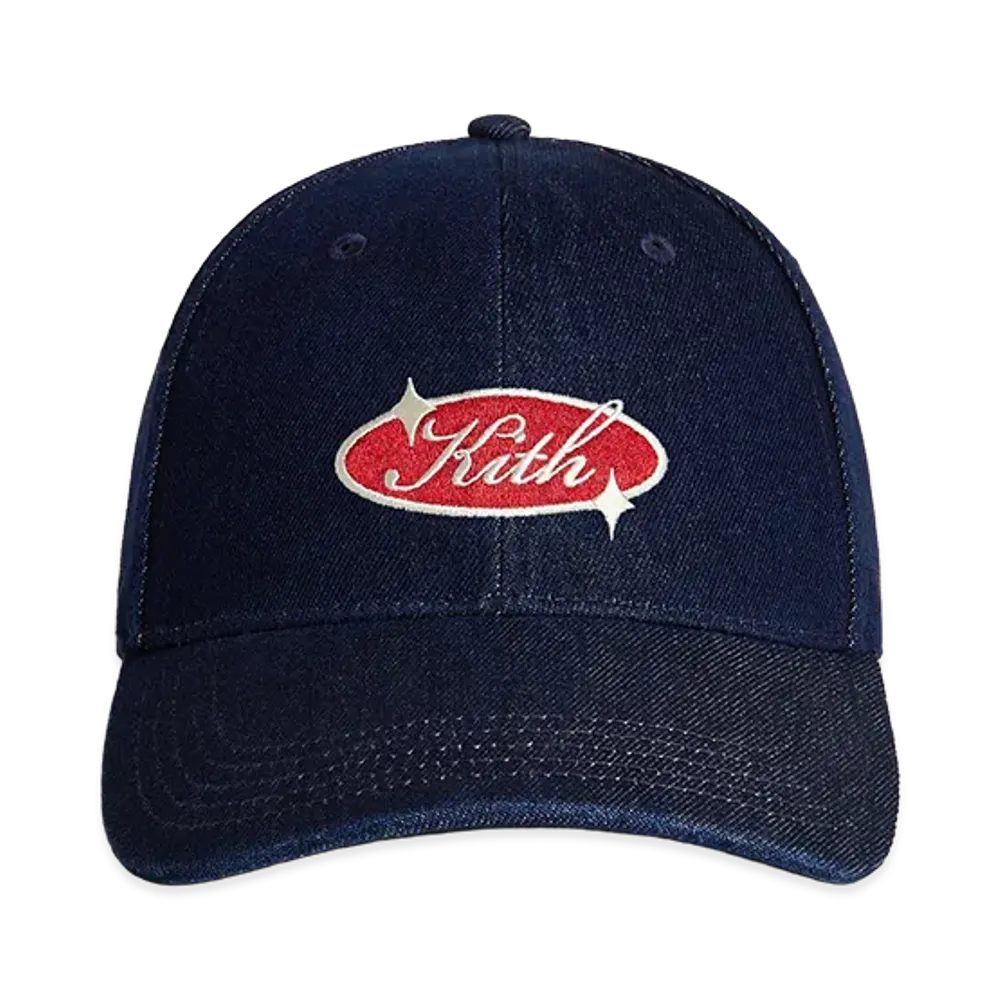 Kith Raw Denim Classic Cap "Savin Wash"