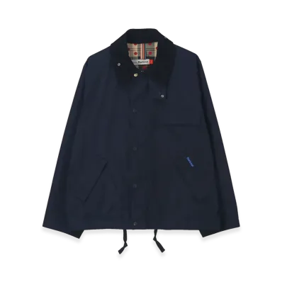 Barbour x Paul Smith Women's Transport Polyester Jacket "Navy"