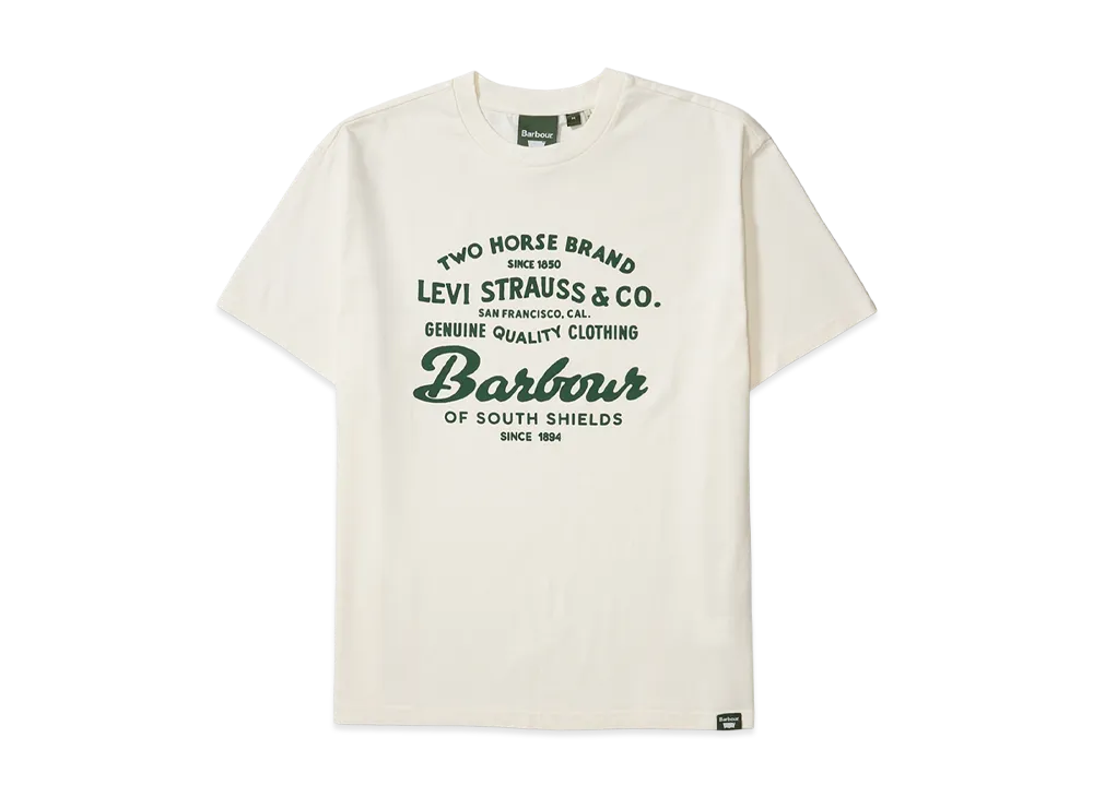 LEVI'S x Barbour Graphic Tee "Natural"