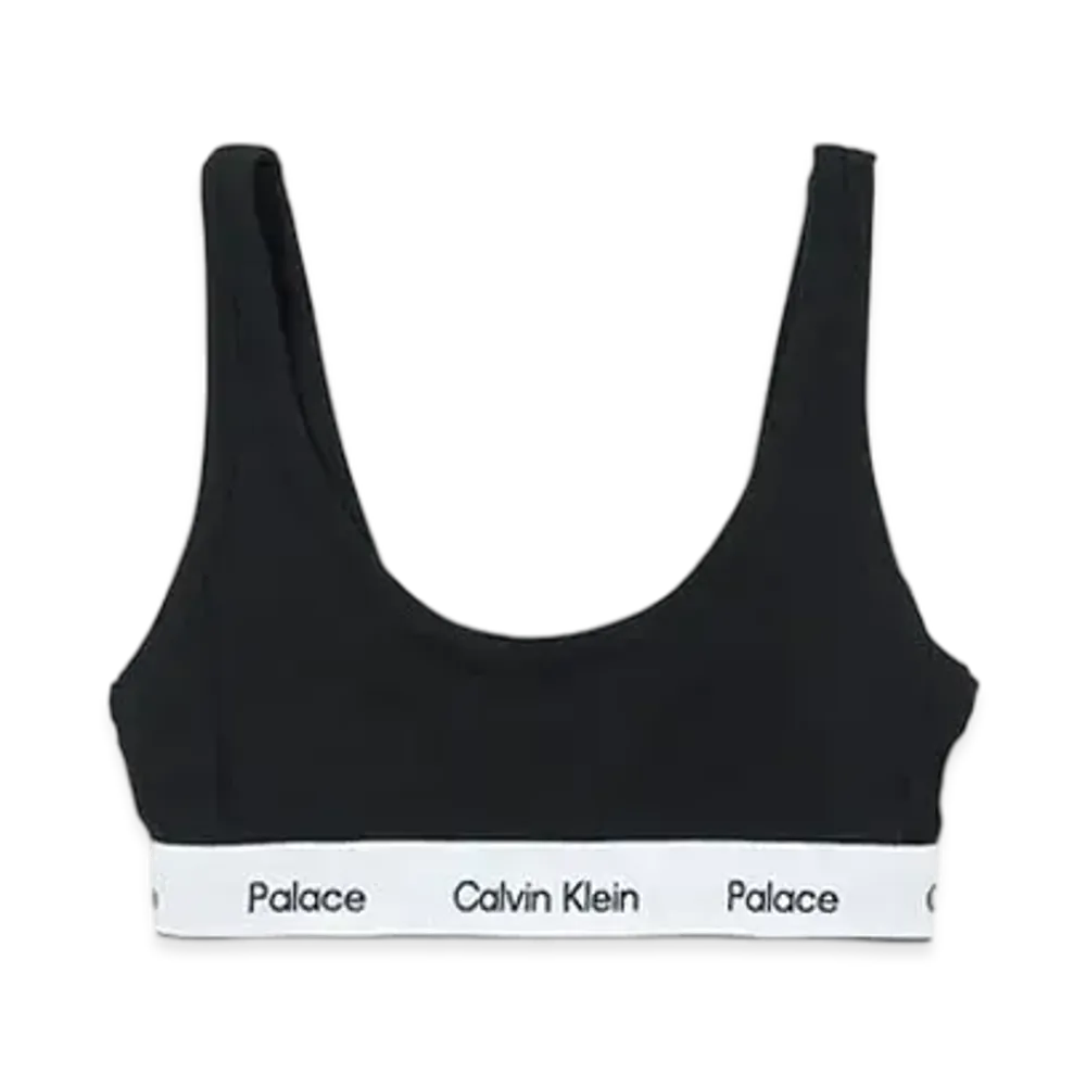 CK1 PALACE Unlined Bralette "Black"