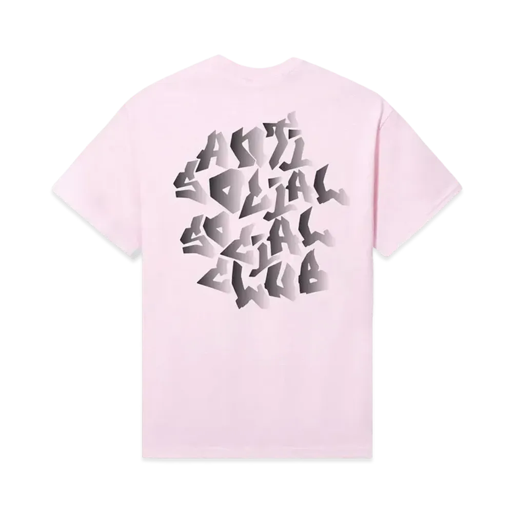 ANTI SOCIAL SOCIAL CLUB Cry Out Loud Tee "Pale Pink"