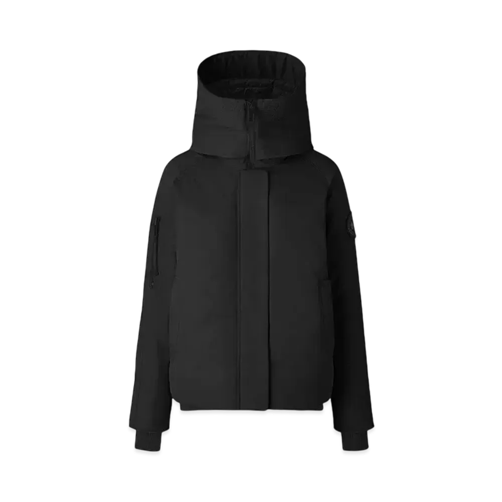 CANADA GOOSE Everleigh Bomber Performance Satin "Black"