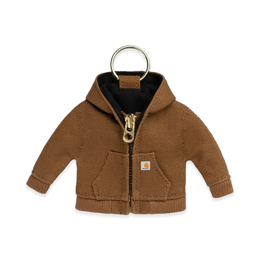 Carhartt WIP Mini Active Jacket Keychain "Hamilton Brown"