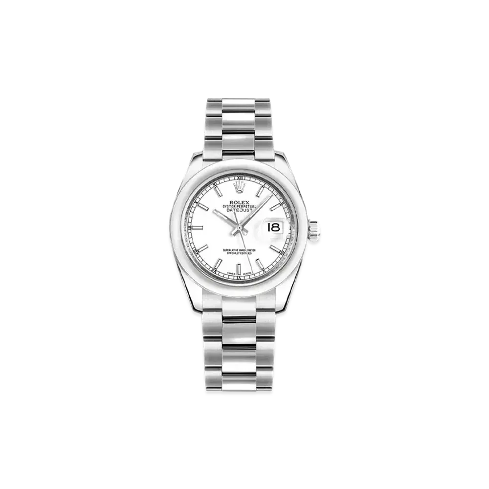 ROLEX Datejust "White/Stainless Steel"