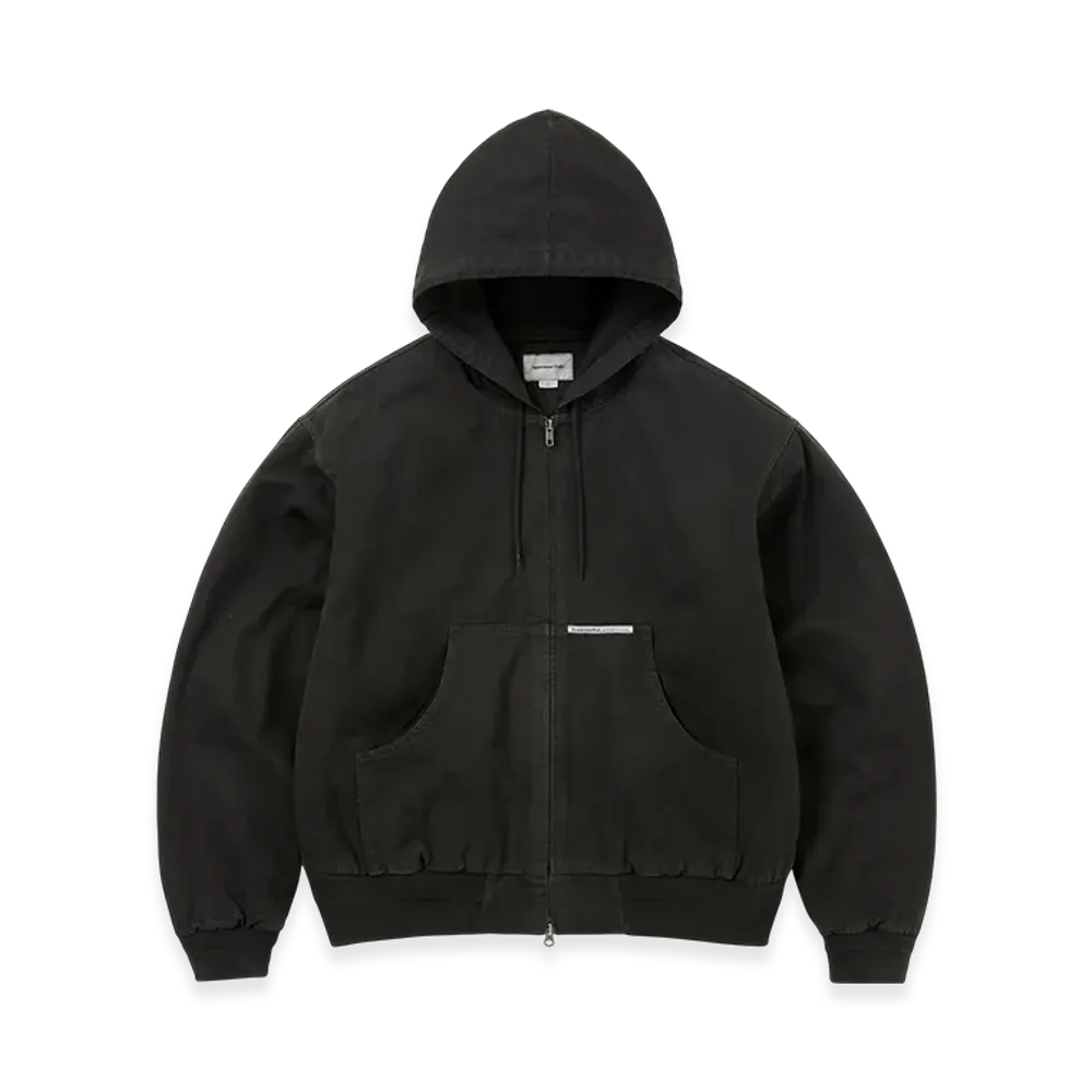 thisisneverthat Overdyed Hooded Jacket "Black"