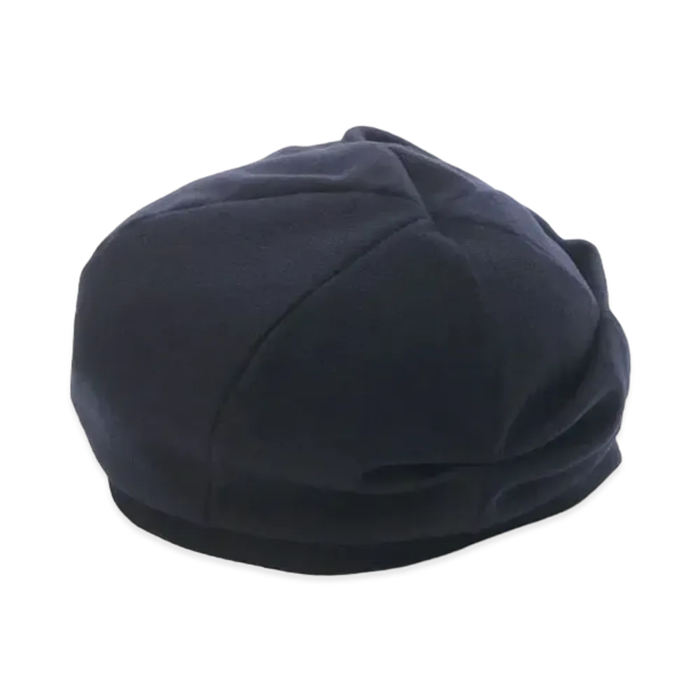 Yohji Yamamoto Y's LAMB WOOL TUCK BERET "Navy"