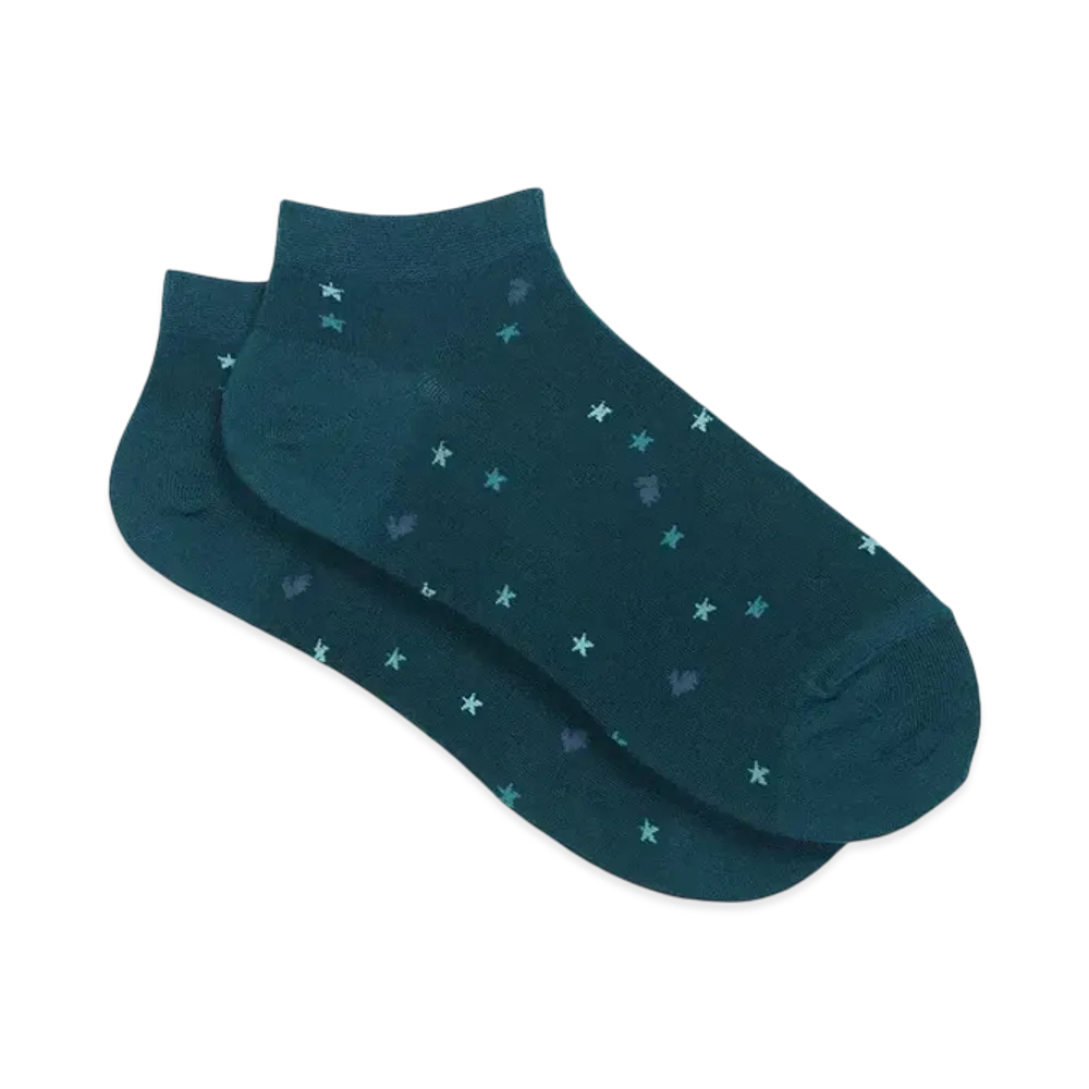 Paul Smith Rabbit / Star Short Socks "DarkGreen"
