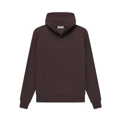 FEAR OF GOD ESSENTIALS Waffle Raglan Hoodie "Plum"