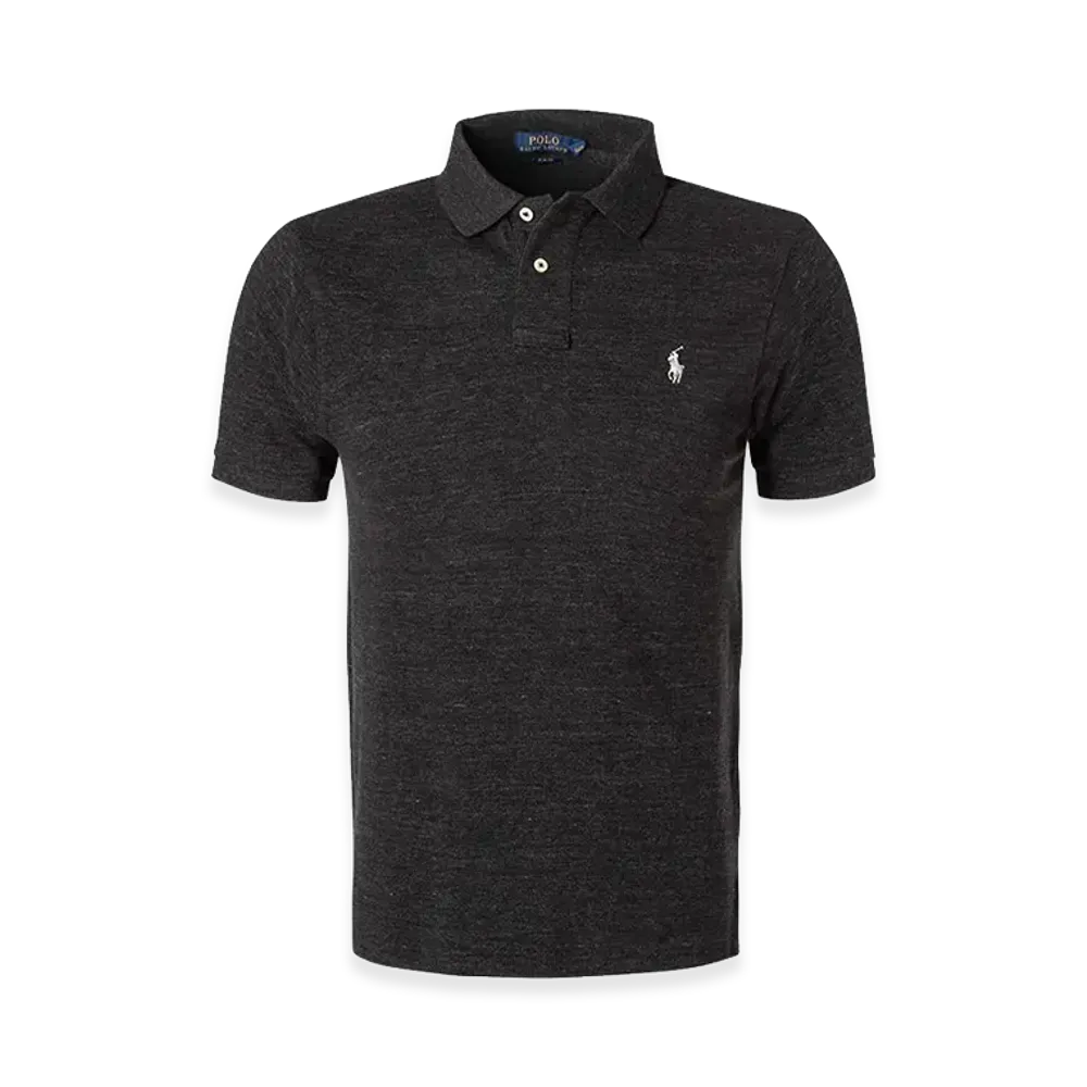 Polo Ralph Lauren Short Sleeve Cotton Polo Shirt "Black"