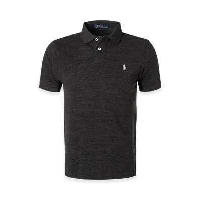 Polo Ralph Lauren Short Sleeve Cotton Polo Shirt "Black"