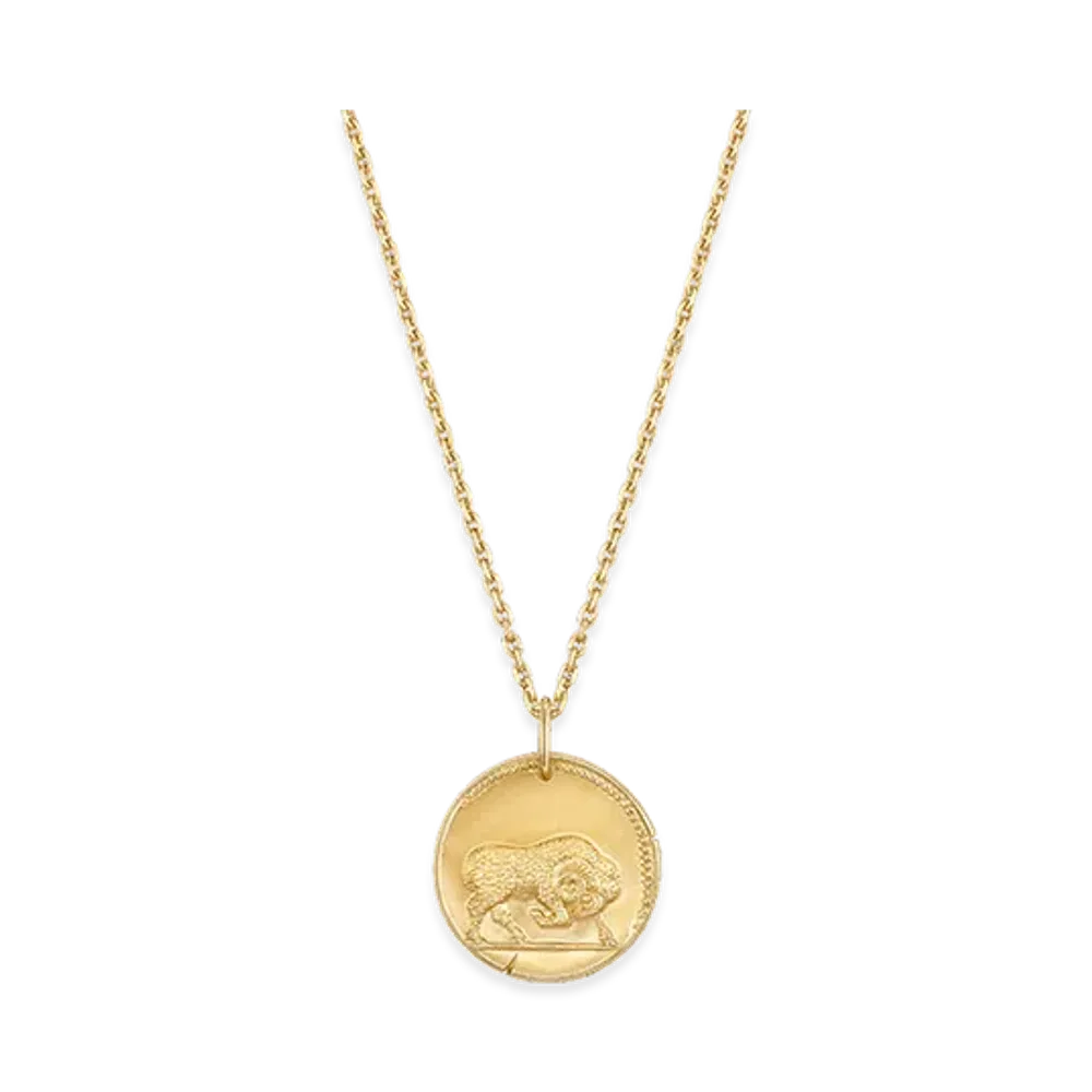 Van Cleef & Arpels Zodiaque medal Arietis Aries "18K Yellow gold"