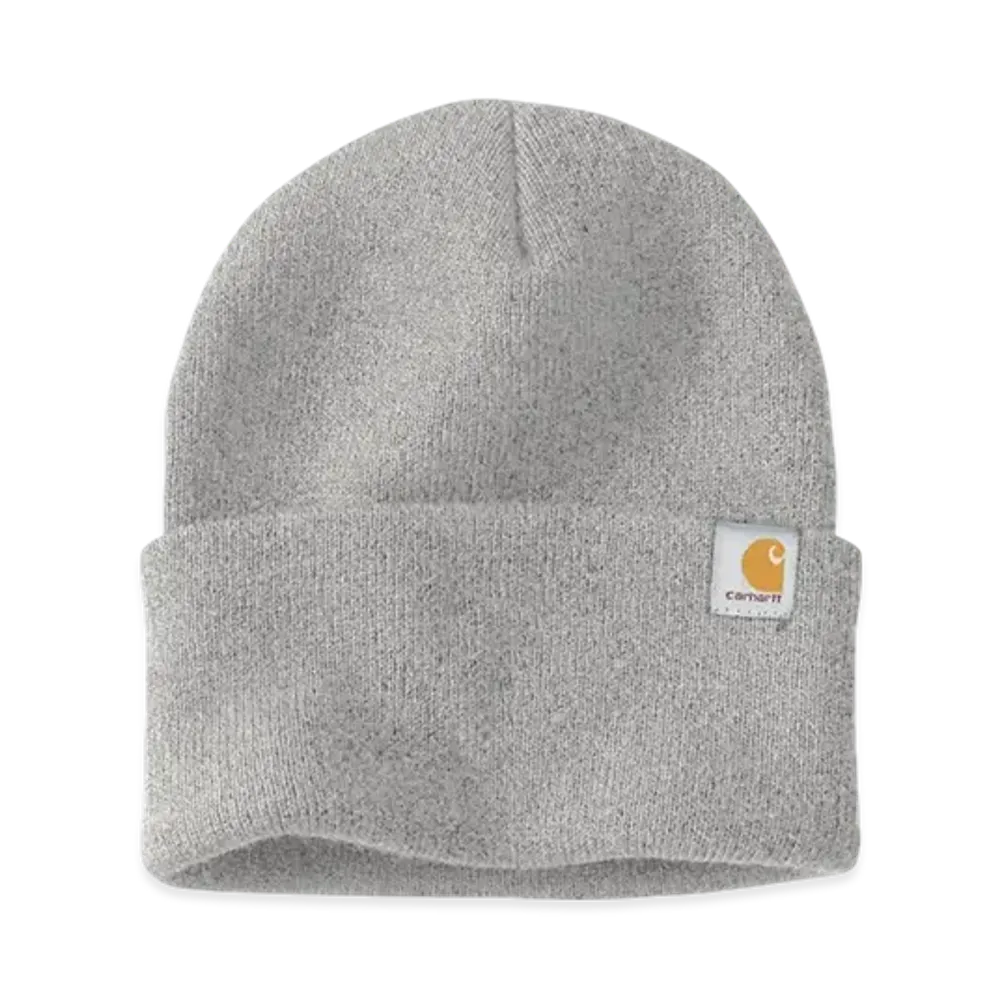 Carhartt Knit Cuffed Beanie "Heather Grey"