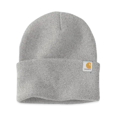 Carhartt Knit Cuffed Beanie "Heather Grey"