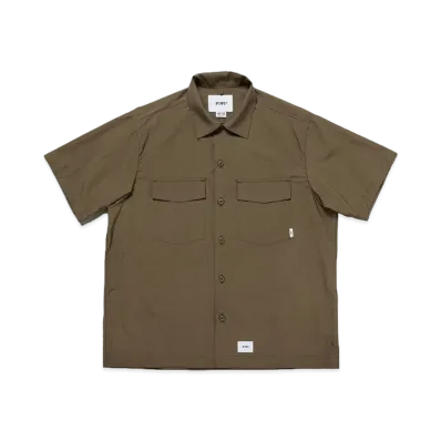 WTAPS Cbw / SS / Cotton. Broadcloth "Olive Drab"
