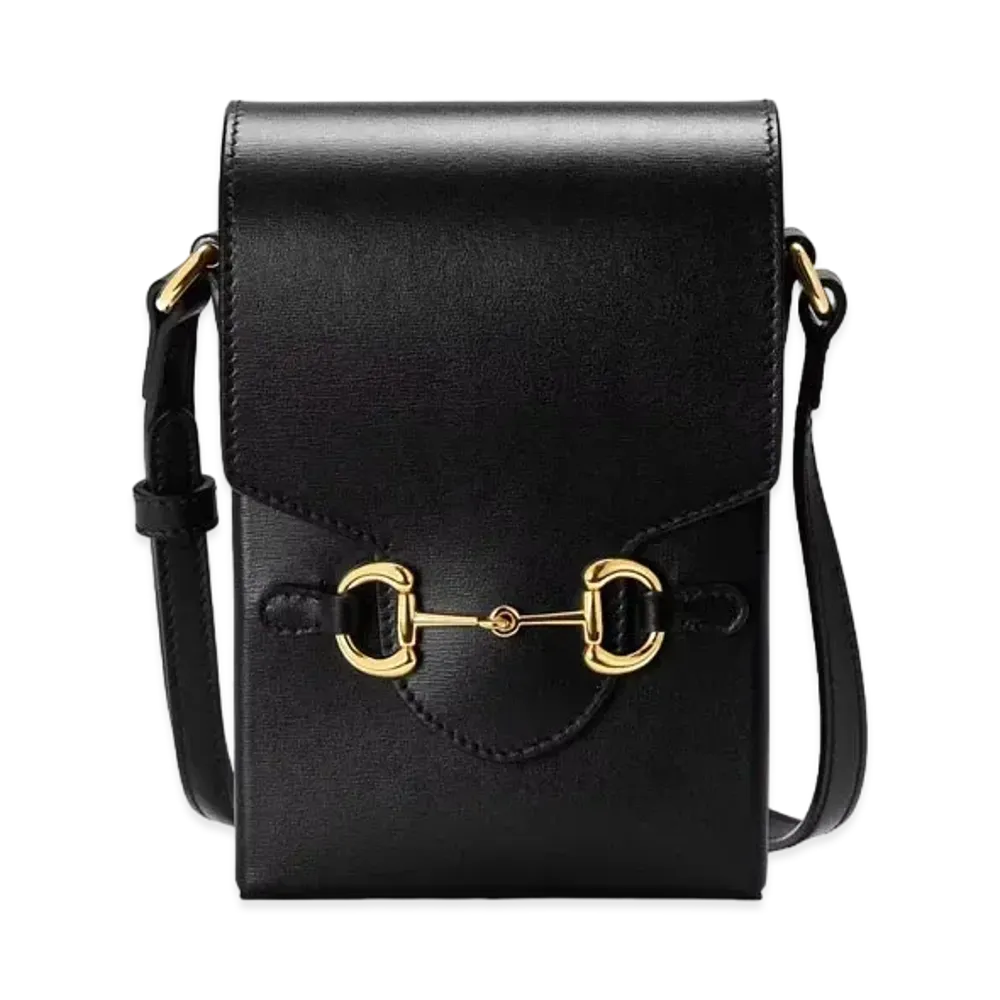 GUCCI Horsebit 1955 Mini Bag "Black"