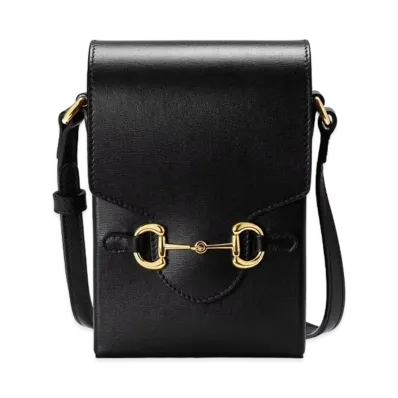 GUCCI Horsebit 1955 Mini Bag "Black"