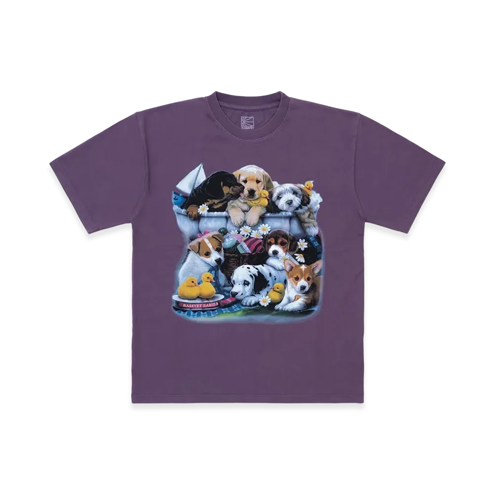 RASSVET Babies Tee Shirt "Purple"