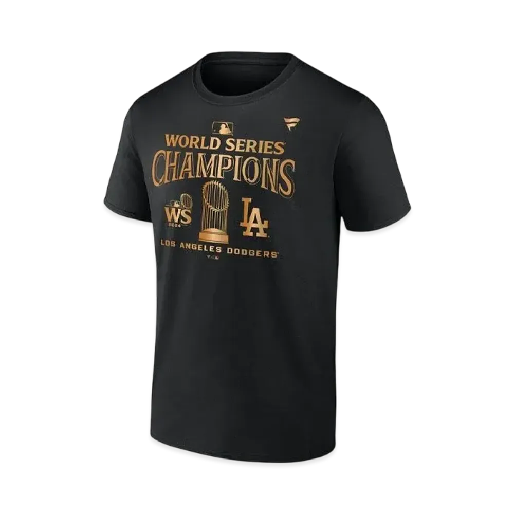 MLB Los Angeles Dodgers World Series 2024 Victory Commemoration Parade T-Shirt (Kids) "Black"