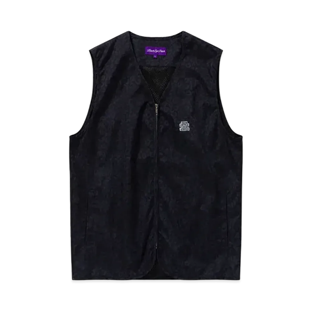 BlackEyePatch OG Label Leopard Patterned Vest "Black"