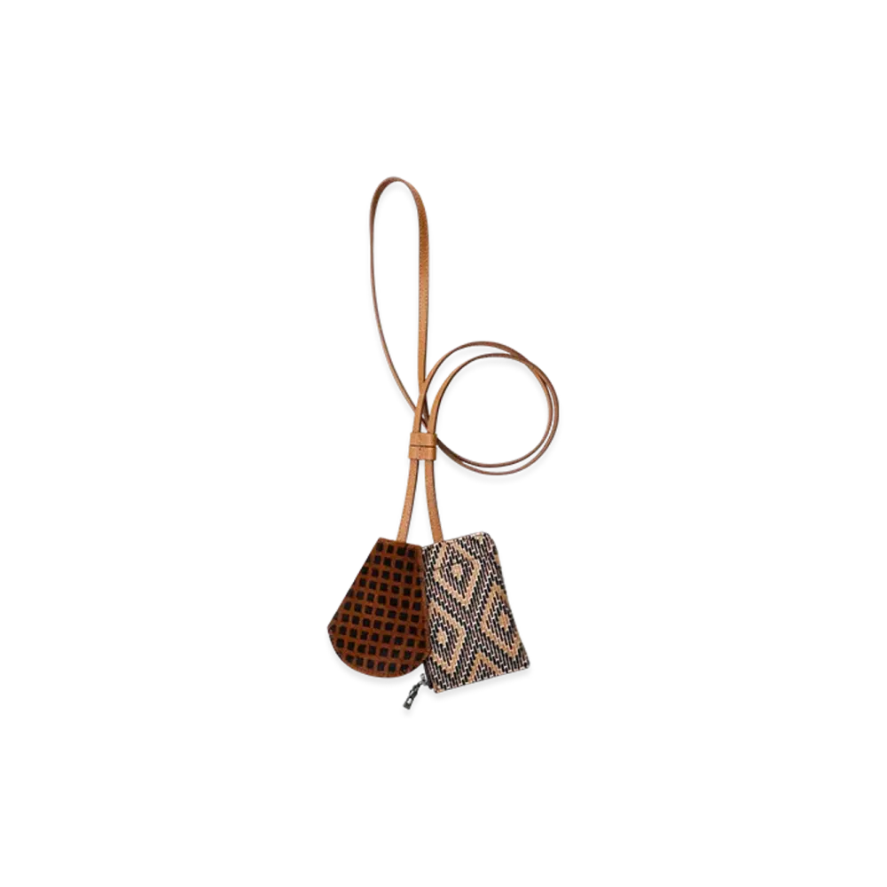 NICENESS Spooky Hair Calf Leather NN Double Case "Camel"