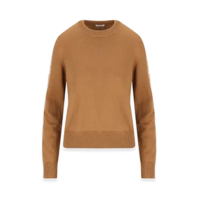 CELINE Women's Sweaters "Camel"