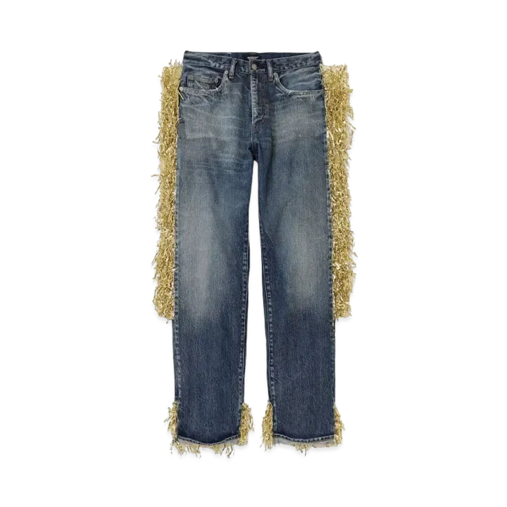 UNDERCOVER Used Denim Pants "Light Blue Indigo"