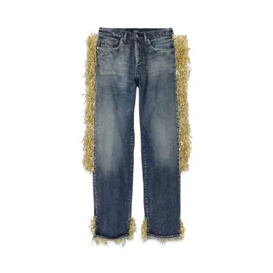 UNDERCOVER Used Denim Pants "Light Blue Indigo"