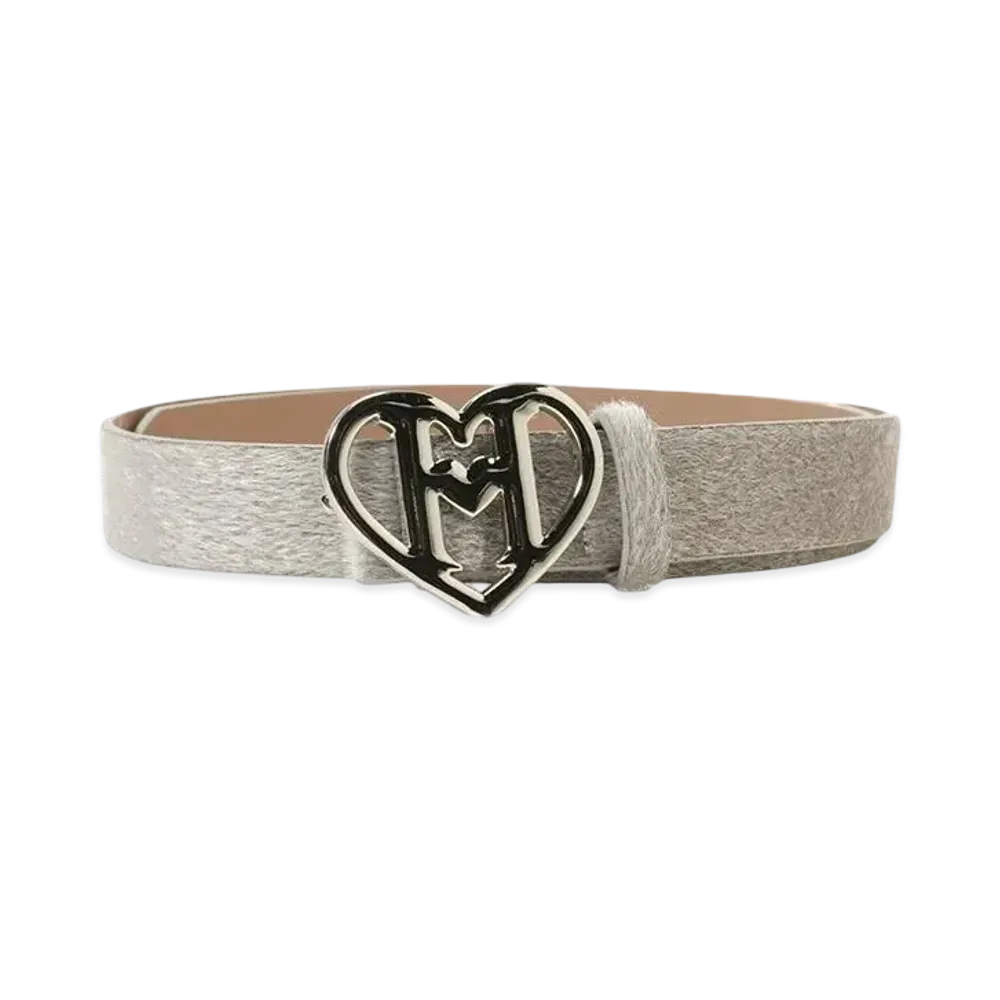 HTH H logo belt "GRAY"