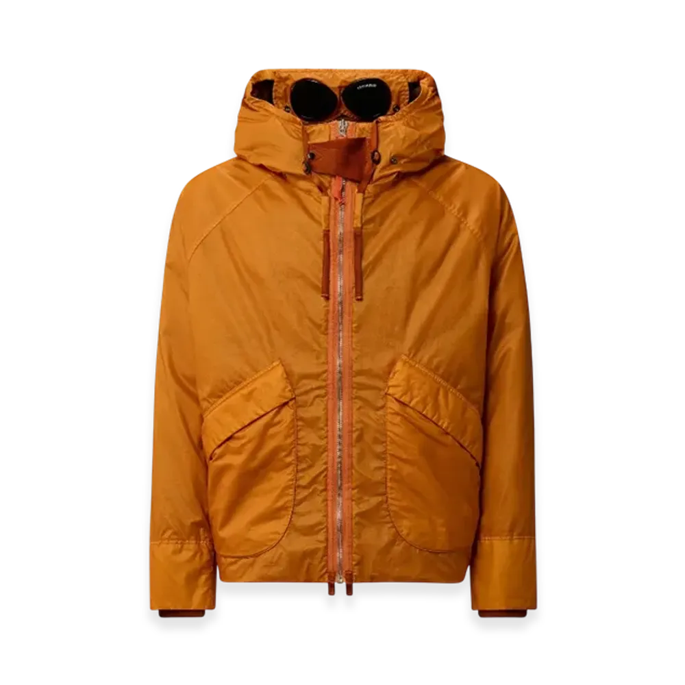C.P. Company Opal Goggle Down Jacket "Russet Orange"